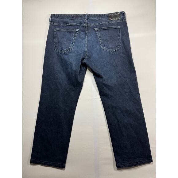 AG Adriano Goldschmied Men's The Graduate Tailored Jeans - Size 38x32 (39x26.5) - Picture 2 of 6